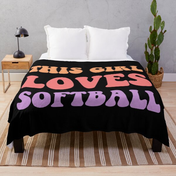 Item preview, This Girl Loves Softball II designed and sold by Lemon Pepper.