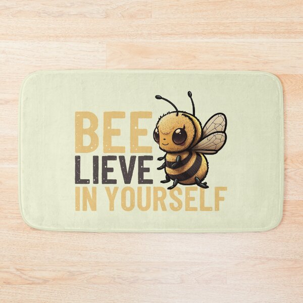Item preview, Funny Cute Bee Believe in Yourself | Motivational Positive designed and sold by JFFStore.