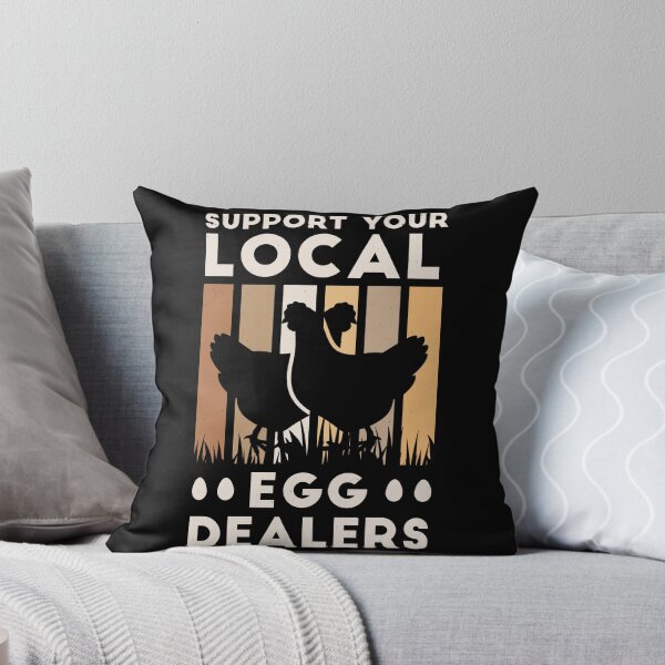 Item preview, Support Your Local Egg Dealers Funny Chicken Lovers designed and sold by Designer-Girl.