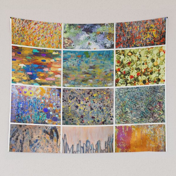 Item preview, Multiple abstracts (patchwork style) designed and sold by ArtistSunny.