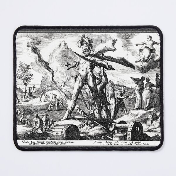 Item preview, The Age of Iron by Hendrick Goltzius Remastered Xzendor7 Classical Art Old Masters Reproductions designed and sold by Xzendor7 Digital Art Creations.