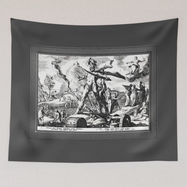 Item preview, The Age of Iron by Hendrick Goltzius Remastered Xzendor7 Classical Art Old Masters Reproductions designed and sold by Xzendor7 Digital Art Creations.