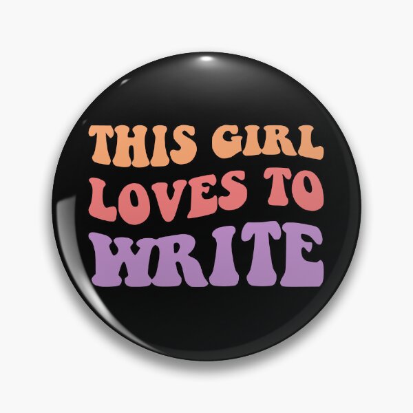 Item preview, This Girl Loves To Write II designed and sold by Lemon Pepper.