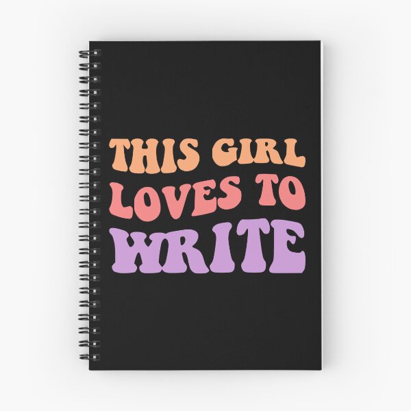 Item preview, This Girl Loves To Write II designed and sold by Lemon Pepper.