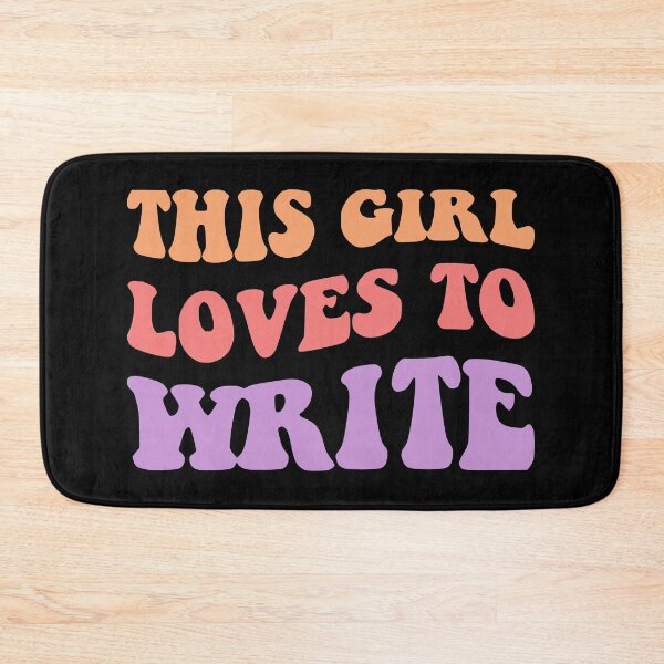 Item preview, This Girl Loves To Write II designed and sold by Lemon Pepper.