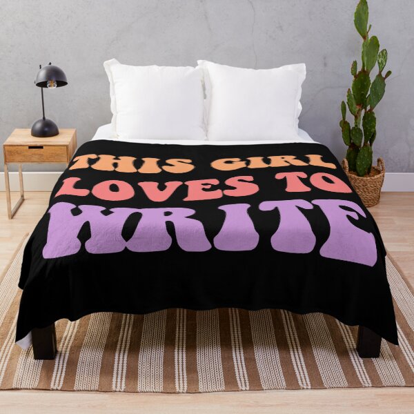 Item preview, This Girl Loves To Write II designed and sold by Lemon Pepper.