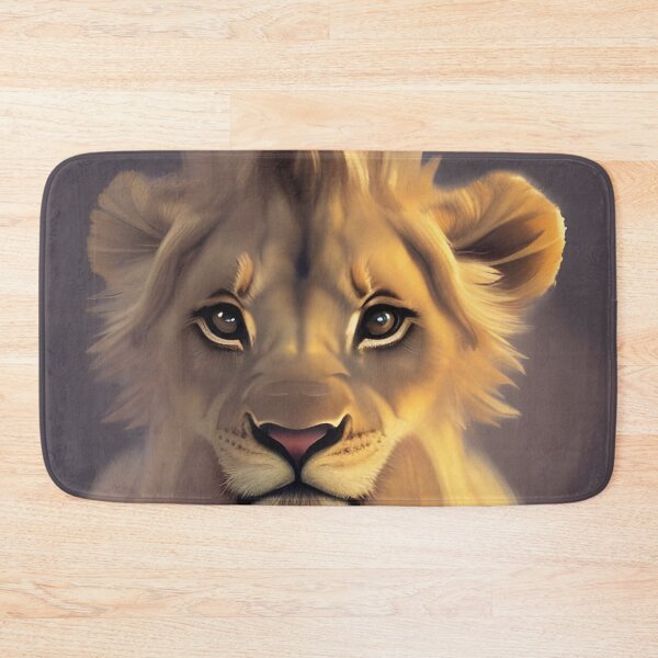 Item preview, Brave Lion Cub designed and sold by Planetporridge.
