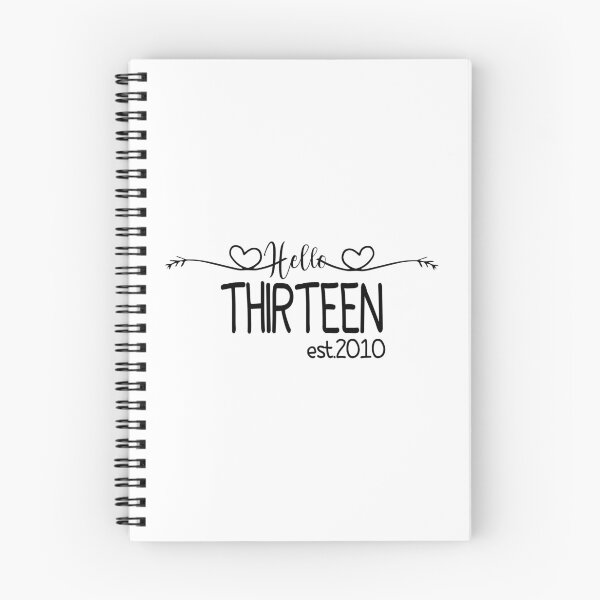 Item preview, Hello Thirteen Est 2010 Shirt designed and sold by Elkaissi3.