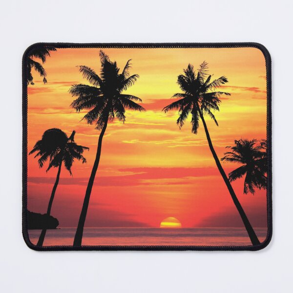 Item preview, palm trees, sunset designed and sold by cutecrazytshirt.