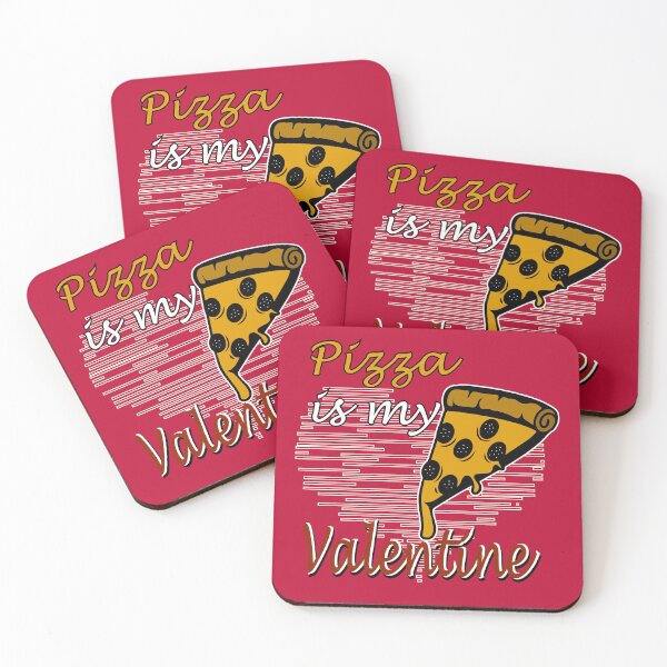 Item preview, Pizza is my valentine designed and sold by Deco-Design.