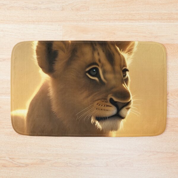 Item preview, Lazy lion cub designed and sold by Planetporridge.