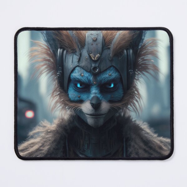 Item preview, Humanoid fox in a futuristic city designed and sold by fr4nk87.
