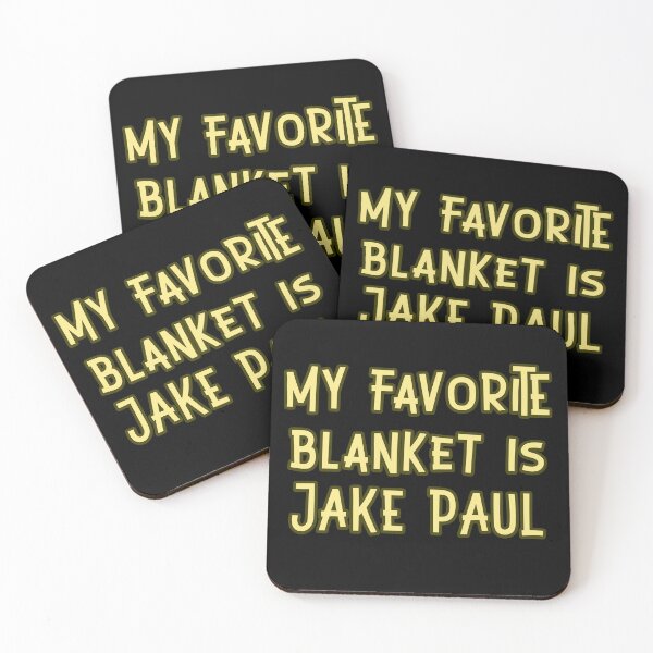 Item preview, My favorite blanket is Jake Paul designed and sold by Signs for Dark Times.