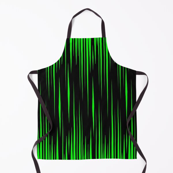 Item preview, Green Vertical Triangles on Black designed and sold by wrapgraphics.