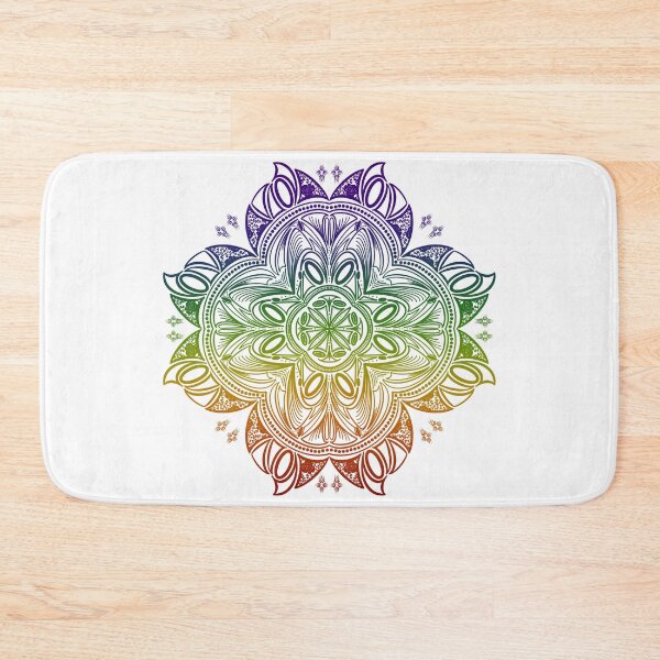 Item preview, Rainbow Rose Mandala designed and sold by Rasmenia.