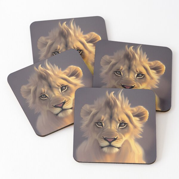Item preview, Brave Lion Cub designed and sold by Planetporridge.