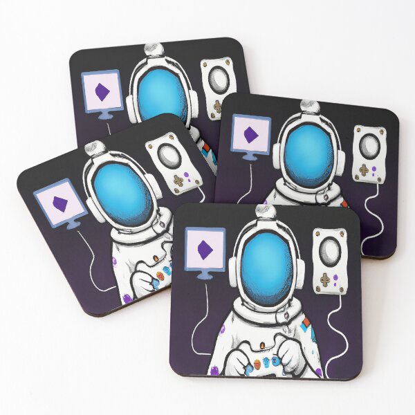 Item preview, Gamer Astronaut designed and sold by BillieWonka.