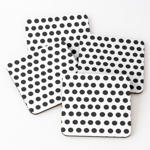 Item preview, Black dots pattern designed and sold by flydye.