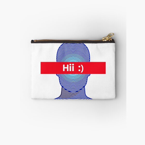 Item preview, Hii, smile, silent reply designed and sold by MehmudArtdesign.
