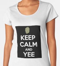 Keep calm and YEE Women's Premium T-Shirt