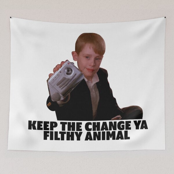 Item preview, Home Alone - Keep The Change Ya' Philthy Animal! designed and sold by martianart.
