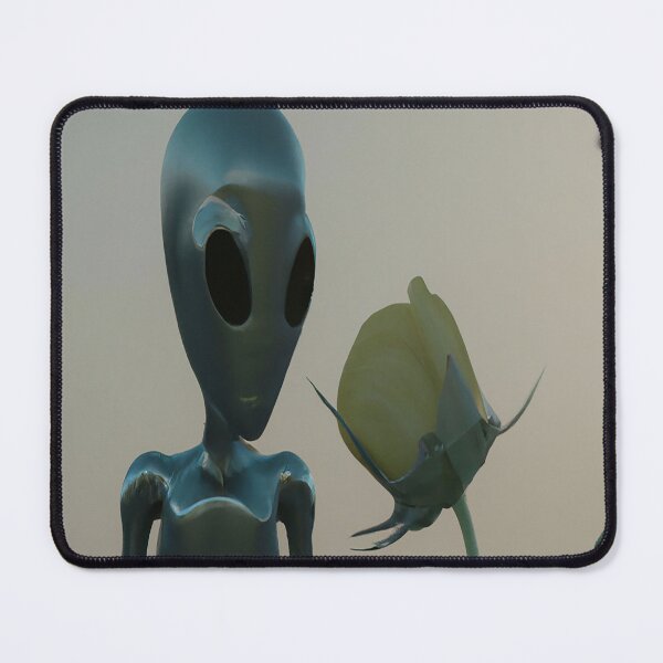 Item preview, Alien with Flower designed and sold by BillieWonka.