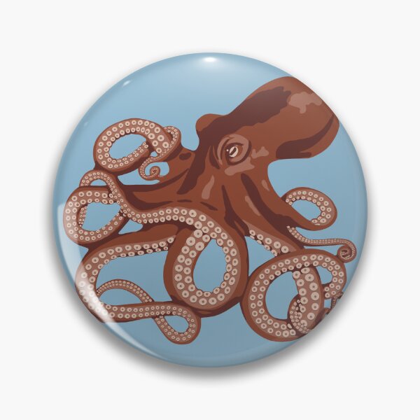 Item preview, Octopus portrait designed and sold by GeoCreate.