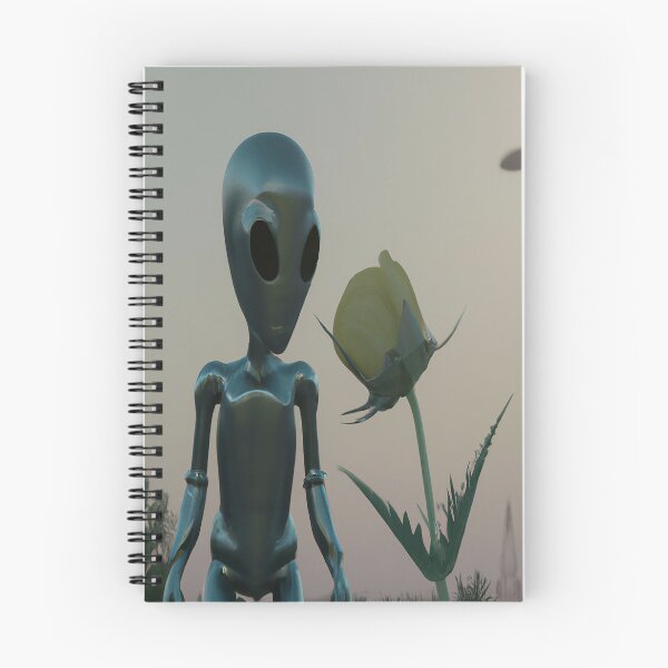 Item preview, Alien with Flower designed and sold by BillieWonka.