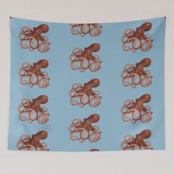 Item preview, Octopus portrait designed and sold by GeoCreate.