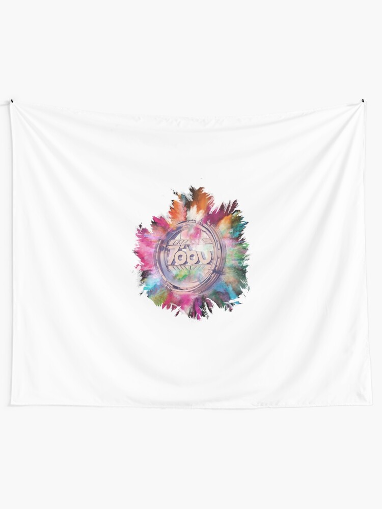 Alternate view of Colorful Tobu Tapestry