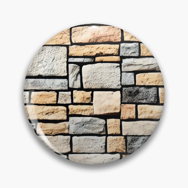 Item preview, Beige Stone Bricks Texture Pattern designed and sold by MrFelixArt.