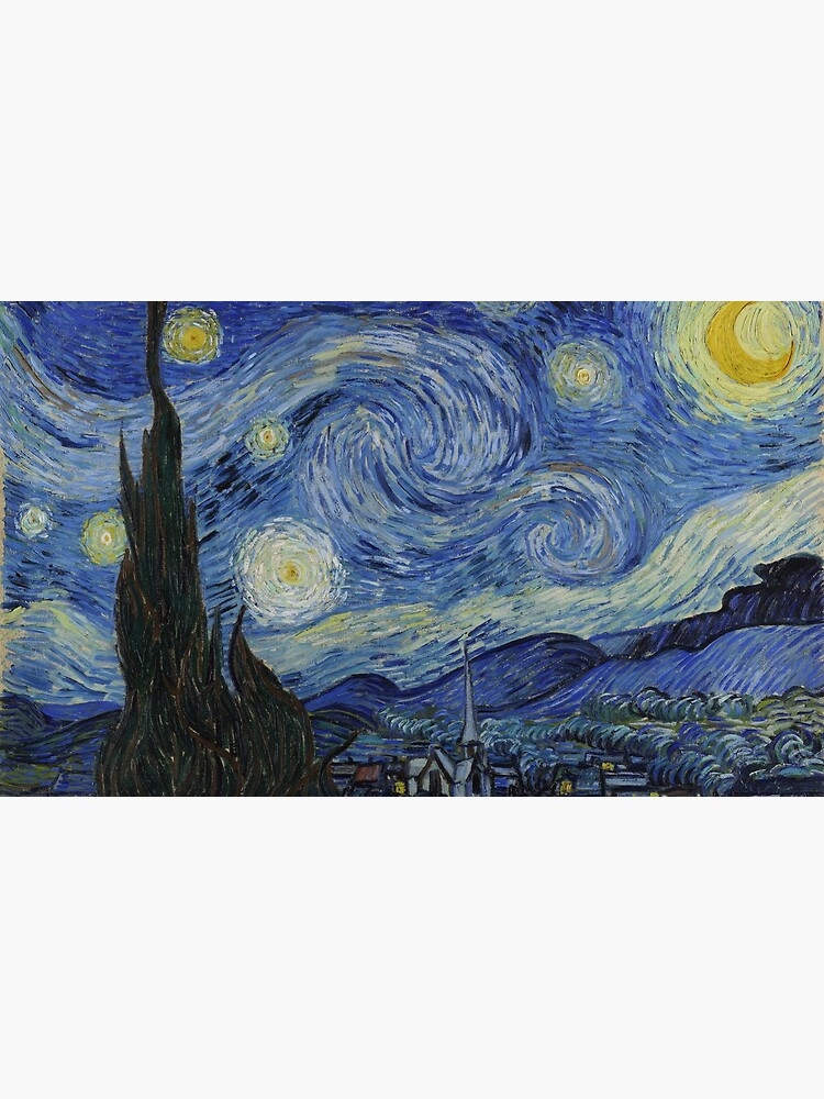 Starry Night Oil painting by Vincent van Gogh by podartist