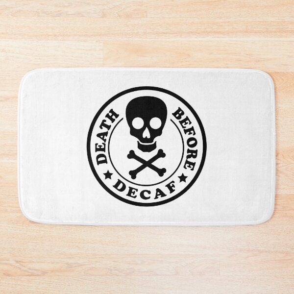 Item preview, Death before Decaf designed and sold by Inferna-Love Creations.