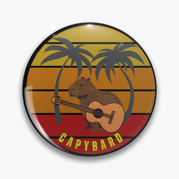 Aperçu de l'œuvre Capybara. Capybara barde. Capybara avec chapeau, papa Capybara, bébé Capybara, visage Capybara. Art Capybara, dessin animé Capybara, capybara mignon, amour Capybara, maman Capybara, conception Capybara. Autocollants, cadeaux. créée et vendue par Rowbic.