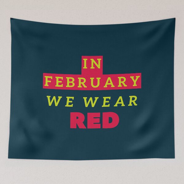 Item preview, In february we wear red         designed and sold by seongdoyoon25.