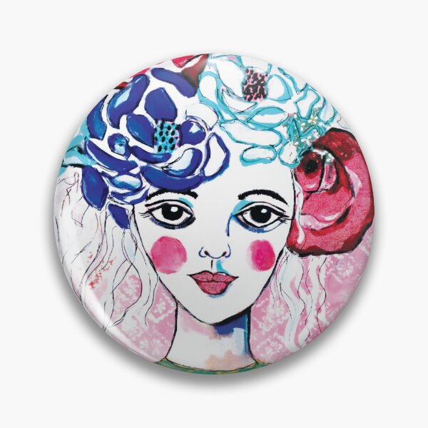 Artikelvorschau, Hübsch in den rosa Blumenfrauen entworfen und verkauft von DotandPop.
