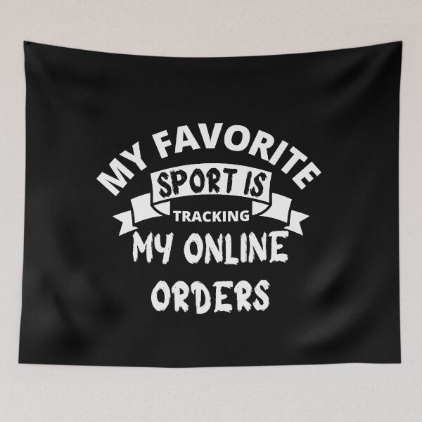 Item preview, my favorite sport is tracking my online orders designed and sold by stor11.