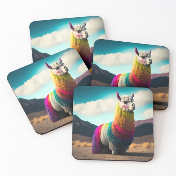 Artikelvorschau, Colorful Alpaca #5 entworfen und verkauft von Artistic Pandas.