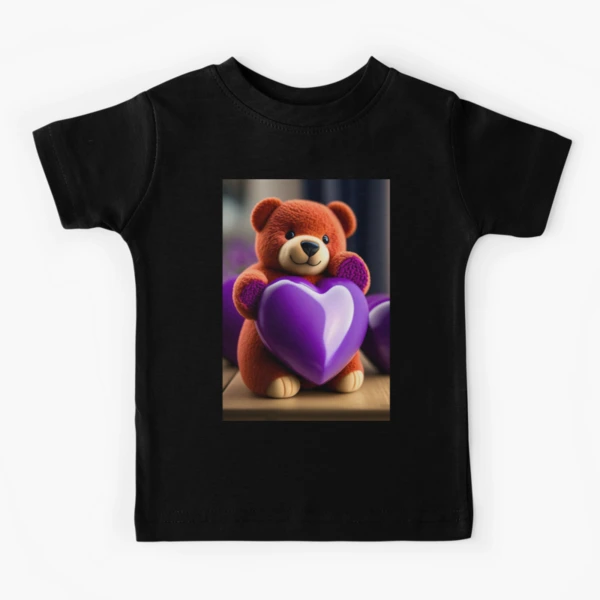 Cartoon Teddy Bear Kids T-Shirt for Sale by NTGUILTY