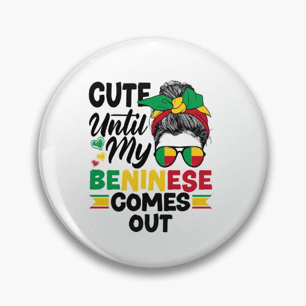 Item preview, Beninese Benin Beninese Flag Quote designed and sold by ShopTheStyle.
