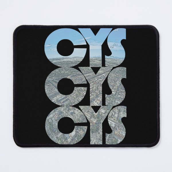 Item preview, Cheyenne, Wyoming CYS Cityscape Repeating Pattern designed and sold by CrabbyLobster.