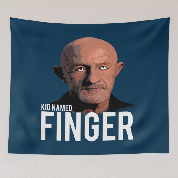Item preview, mike from breaking bad - kid named finger    designed and sold by kalyntello42.