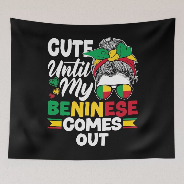 Item preview, Beninese Benin Beninese Flag Quote designed and sold by ShopTheStyle.