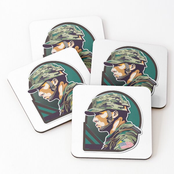 Item preview, American Soldier Cutout designed and sold by CombatCreatives.