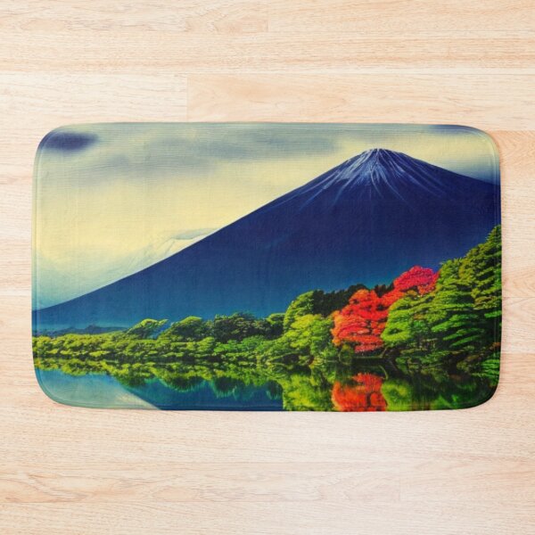 Item preview, Shadows in the Forest - Blackened Peaks - Japanese landscape designed and sold by WBP Mart.