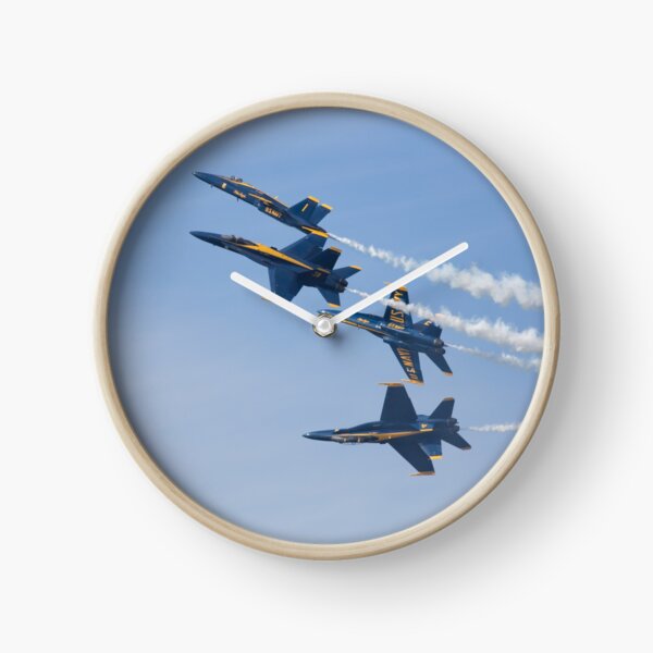 The US Navy Blue Angels Clock