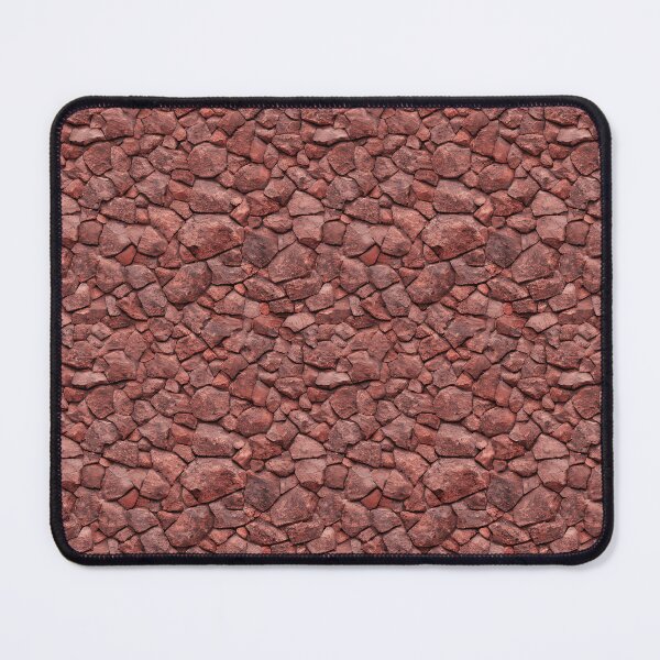 Item preview, Red Stone Wall Texture Pattern designed and sold by MrFelixArt.