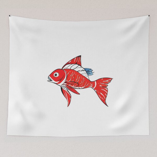 Item preview, Comic art Gold fish designed and sold by biskaps.