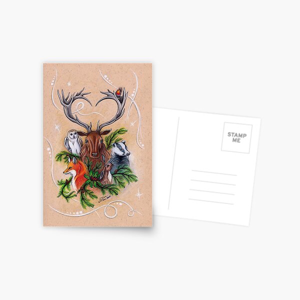 The Yuletide Brethren Postcard