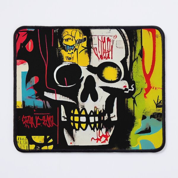 Item preview, Skull Graffiti Abstract Symphony - Neo Expressionism Graffiti Fusion Artwork designed and sold by ZickDezine.